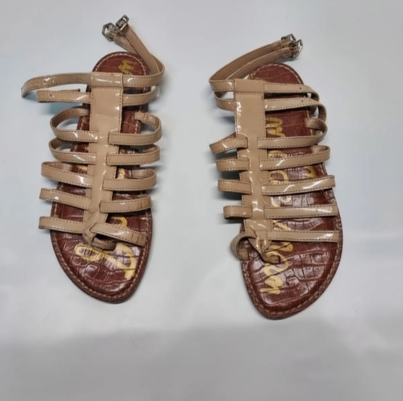 Sam Edelman Patent Leather GLADIATOR Sandals - Picture 3 of 4